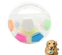 Générique The Mellow Dog Calming Ball with Handle, Pet Dog Football Shape Toy, Toss and Fetch Play with Handle, for Small Medium Large Dogs (A)