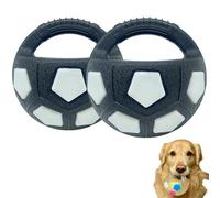 Générique The Mellow Dog Calming Ball with Handle, Pet Dog Football Shape Toy, Toss and Fetch Play with Handle, for Small Medium Large Dogs (C-2pcs)