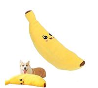 Générique The Mellow Dog Calming Banana Toy, Dog Toy Fight Boredom, Less Lonely, and Happier Machine Washable & Dryer Safe, for Dogs, Keep Dogs Interested Forever (Small)