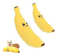 Générique The Mellow Dog Calming Banana Toy, Dog Toy Fight Boredom, Less Lonely, and Happier Machine Washable & Dryer Safe, for Dogs, Keep Dogs Interested Forever (Mix)