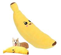 Générique The Mellow Dog Calming Banana Toy, Dog Toy Fight Boredom, Less Lonely, and Happier Machine Washable & Dryer Safe, for Dogs, Keep Dogs Interested Forever (Large)