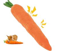 Générique The Mellow Dog Calming Carrot, Giant Carrot Dog Toy, 29.5in Plush C-arrot Interactive Calming D-OG Toys-Squeaky, and Durable Chew Toys for D-ogs of Sizes-Suitable for Indoor Play (1pcs)