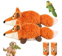Générique The Mellow Dog - Calming Crocodile, Machine Washable, Automatic Tail-Wagging, USB Charging, Automatic Dog Petting Machine for Small, Medium, Large Dogs (Orange*2)