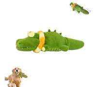 Générique The Mellow Dog - Calming Crocodile, Plush Dog Toy, Automatic Tail-Wagging, Soft Cleanable with Water Cover, for Dogs (1 Pcs)