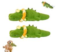 Générique The Mellow Dog - Calming Crocodile, Plush Dog Toy, Automatic Tail-Wagging, Soft Cleanable with Water Cover, for Dogs (2 Pcs)