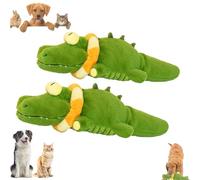 Générique The Mellow Dog - Calming Crocodile, Plush Dog Toy, Calming Crocodile, Automatic Tail-Wagging, Rechargeable, Washable - for Small&Medium & Large Dogs (2pcs)