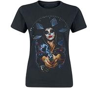 Générique The Offspring Bad Times Femme T-Shirt Manches Courtes Noir XXL 100% Coton Regular/Coupe Standard