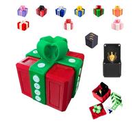 Générique The Prank Box - Hilarious Screw Challenge, The Annoying Present Gift, Prank Gift Box for Birthday, Christmas, Fun Gag Gifts for Friends (Rot-Grün, Finger-Spielzeug)