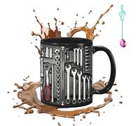 Générique The Ultimate Mechanic's Toolbox Mug, 11Oz The Ultimate Mechanic's Toolbox Mug, Tool Box Tea Cup Funny, for Birthday Christmas Thanksgiving Anniversary (1PCS-E)