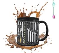 Générique The Ultimate Mechanic's Toolbox Mug, 11Oz The Ultimate Mechanic's Toolbox Mug, Tool Box Tea Cup Funny, for Birthday Christmas Thanksgiving Anniversary (1PCS-C)