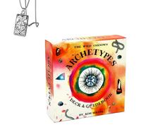 Générique The Wild Unknown Archetypes - Pocket Edition, Comprend des Cartes de Tarot et Un Collier, Parfait pour Les débutants