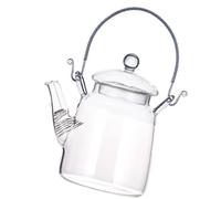 Générique Théière en Verre Transparent Infuseur, Capacité 350ml ou 500ml, Facile à Utiliser et Nettoyer, Design Simple et Élégant Cuisine et Hôtel