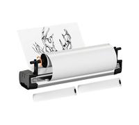 Générique Thermal Printer Stand, Mobile Printer Bracket, 12.32x3.66x5.08 inches Portable Professional Holder for Business, School, Home, Office Or Study Use, Space Saving Design