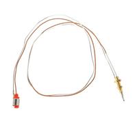 Générique Thermocouple pour Cuisinière à Gaz Thermocouple Court 70 CM en Cuivre Dispositif de Sécurité Antigaz pour Remplacement Compatible Plaques de Cuisson Encastrables