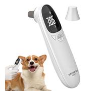 Générique Thermomètre Animal - ABS 12,8x3,9cm | Thermomètre pour Animaux | Thermomètres Vétérinaires | Appareil Précis Détection Fièvre pour Animaux | Thermomètres Rechargeable USB Pours Chiens, Te