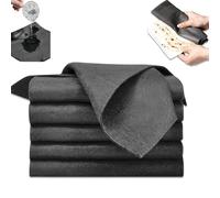 Générique Thickened Magic Cleaning Cloth,2025 New Reuseable Streak Free Microfiber Magic Cleaning Cloth, Absorbent Cleaning Rag for Mirror, Glass, Window and Car (5Pcs)