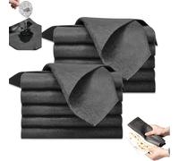 Générique Thickened Magic Cleaning Cloth,2025 New Reuseable Streak Free Microfiber Magic Cleaning Cloth, Absorbent Cleaning Rag for Mirror, Glass, Window and Car (10Pcs)