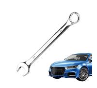 Générique Thin Wrenches, Dual-purpose Wrench, Fixed Head Open-end Ring Wrench, Metric Carbon Steel Thickened Non Slip, Open End Wrenchs Repair Tool For Mechanic Electrician Home Automotive Plumbing