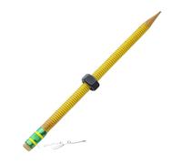 Générique Threaded Pencil, Sensory Tool, 7.09x0.39 Inches Silent Fidgeting Comfortable Size Decompress, Writing Pencil for Kids, Adults, School, Home, Workplace and Concentration