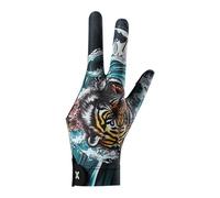 Générique Three Fingers Billiard Gloves - Elastic Adjustable Pool Mittens | 3 Finger Cue Sport Accessory, Cyclist Golfer Athlete Glove, Three Fingers Billiard Gloves for Women Youth Teens Dad Mom