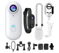 Générique Thumb Action Camera, POV Chest Camera Wearable, 360 Degree Rotatable, 4K Compact Cam, Recording Tool for Underwater Sports, Vlogging, Travel, Hiking, Trail, Skiing Adventures