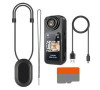 Générique Thumb Camera, Body Cam with Audio and Video, 2.56x0.98x0.98 inches, Sports Camcorder, High-Definition Recording, Ideal for Travel, Pet Walking, Baby Monitoring, Cycling, Family Use