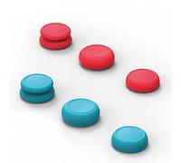 Générique Thumb Grip Set FPS CQC Joystick Cap Thumbstick Cover pour NS Switch / Lite et Switch OLED Controller (Blue-Red)