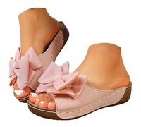 Générique Tiches Des Quartiers Chaussure Été Femme Sandales De Confortables Pour Les Femmes Sandales De Plate Forme Glisse Les Orteils Ouverts Slip on Casual Summer Mules High Talons