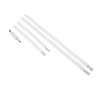 Générique Tige D'extension Filetée M10 Installation Flexible Connecteurs Filetés en Fer Blanc Suspendre Luminaire Adaptée aux Plafonds Inclinés à 180° pour Usage Résidentiel