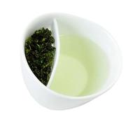 Générique Tilted Tea Infuser Cup | Tilted Split Funny Table Decor, Ceramic Mug Tea Brewer Cup For Coffee Water Milk Drinking Steeping Living Room Restaurant Travel Camping Picnic Family