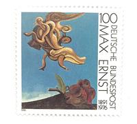 Générique Timbre d’ Allemagne Neuf de Collection de 1991. Émission Commune avec la France : Art, Peinture: Max Ernst