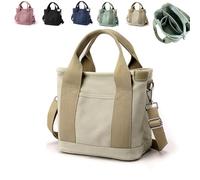 Générique Tinkertechus Bag Large Capacity Multi-Pocket Handbag Dual Use Shoulder Bags with Zipper & Compartments (1PCS/A)