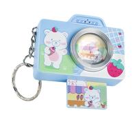 Générique Tiny Camera Keychain - Funny Key Ring Decor Lighted With Sound, Cute Novelty Ring Child Toy, Bag Accessories Charm For Girl Boy Backpack Easy To Carry Size:se Key Holder