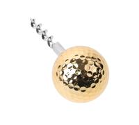 Générique Tire-bouchon Portable en Acier Inoxydable Or, Ouvre-bouteille Facile à Transporter pour Vin, pour Rassemblements et Fêtes