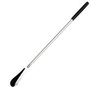 Générique Tire-Chaussure Rétractable - 31x4cm Acier Inoxydable Long | Réglable Haute Qualité | Hommes Femmes | Bord Poli Lisse | Facile à Enfiler