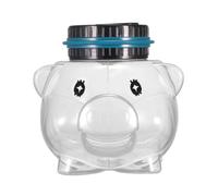 Générique Tirelire Compte Pièce Électronique de Cochon Transparente Boutons de Réglage Manuel en PVC et Abs pour Bureau ou Table de Chevet