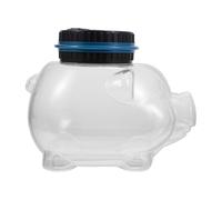 Générique Tirelire Électronique Transparente avec Compteur LCD Automatique pour Garçon Fille et Adultes Pot Épargne Numérique sans Batterie Apprentissage Économie Responsable