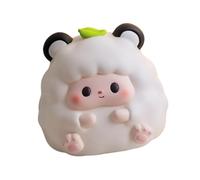 Générique Tirelire Mouton Coffret à Monnaie Enfant Tirelire Mignonne Boîte à Économies Jouet Bureau Décoratif En PVC Adaptée pour Cadeau D'Anniversaire Décorati, 19.5 X 18 X 18 Cm