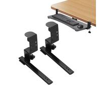 Générique Tiroir À Clavier Coulissant sous Le Bureau - Coulisses pour Tiroir À Clavier sous Le Bureau, Rail Coulissant Silencieux, Plateau Ergonomique Robuste | Support De pour Travail Maison