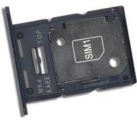 Générique Tiroir Carte SIM pour Samsung Galaxy A15 4G (SM-A155F), Noir Bleu