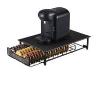 Générique Tiroir De Rangement pour Machine à é, Capacité De 60 Capsules | Sa Conception Verticale à Plusieurs Niveaux Permet Un Gain De Place , Convient Aux Cuisines, Salons Et Bureaux