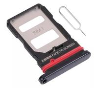 Générique Tiroir Double Carte SIM pour Xiaomi 11T / 11T Pro Support Adaptateur Dual SIM Plateau Porte mi - Noir