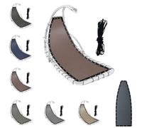 Générique Tissu de Rechange pour balancelle Suspendue conçu pour Une Installation Facile et Un Confort Tissu,résistant aux intempéries, pour hamac de Jardin et terrasse(64 x 197 x 23 cm)