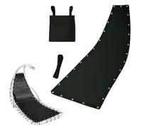 Générique Tissu de Rechange pour balancelle Suspendue conçu pour Une Installation Facile et Un Confort Tissu,résistant aux intempéries, pour hamac de Jardin et terrasse(64 x 197 x 23 cm)