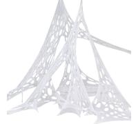 Générique Tissu Effrayant - Décoration De Tissu du Web Spider pour Halloween | en Tant Que Clôture De Clôture De Décoration, Terrasse De Cour De Jardin Et Fêtes Effrayantes