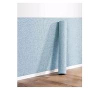 Générique Tissu mural auto-adhésif texturé, papier peint en mousse de coton insonorisant, panneau mural de Protection anti-collision for la maison(Light blue)
