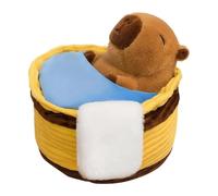Générique Title: Plush Capybara - 16cm Soft Cute Stuffed Doll | Bathing Capybara Plush Pillow for Boys Kids Teens | Adorable Collectible Toy for Christmas Birthday Home Office Dorm Sofa Decor