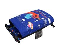 Générique Toddler Airplane Bed, Flight Seat Extender, Soft Foldable Baby Sleep Hammock, Lightweight Inflatable Cushion, Travel Must Have for Plane, Train, Car, Beach, Camping, 44x79cm