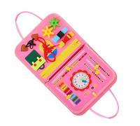 Générique Toddler Busy Toy, Felt Activity Book, Early Learning Board, 1 Piece, Interactive Educational Pages, Soft Toy for Fine Motor Skills Quiet Play in Preschool Classroom Travel Or Home Use