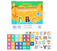 Générique Toddler Counting Toys, Preschool Learning Educational Set, Letters and Number Game Cards for Kids Boys Girls, Classroom, Kindergarten, Easter, Or Birthday Activities, 26x24.3x2cm